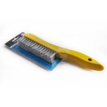 Easy to Hold plastic handle  Steel Wire  Brush for Polishing Cleaning  Rust and Heavy Dirt